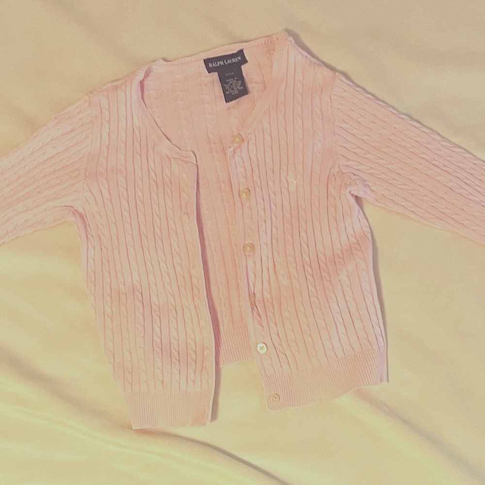 Pink Ralph Lauren Sweater Size 3/3T